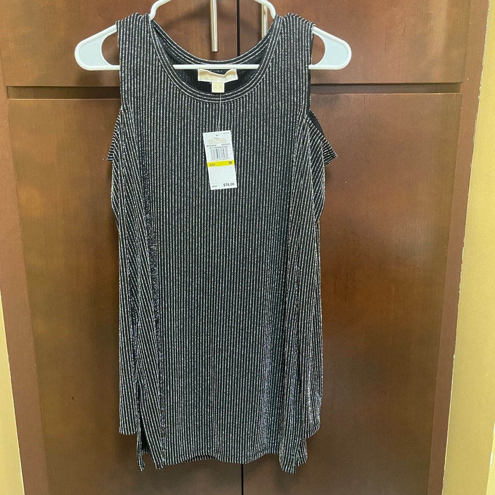 MICHAEL Michael Kors Gray Sleeveless Tank Top